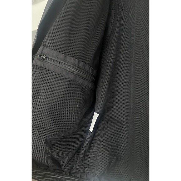 SLAM Summer Sailing Jacket Black Men’s Small Nylon Lined Ghost Pocket NWT - Picture 8 of 10